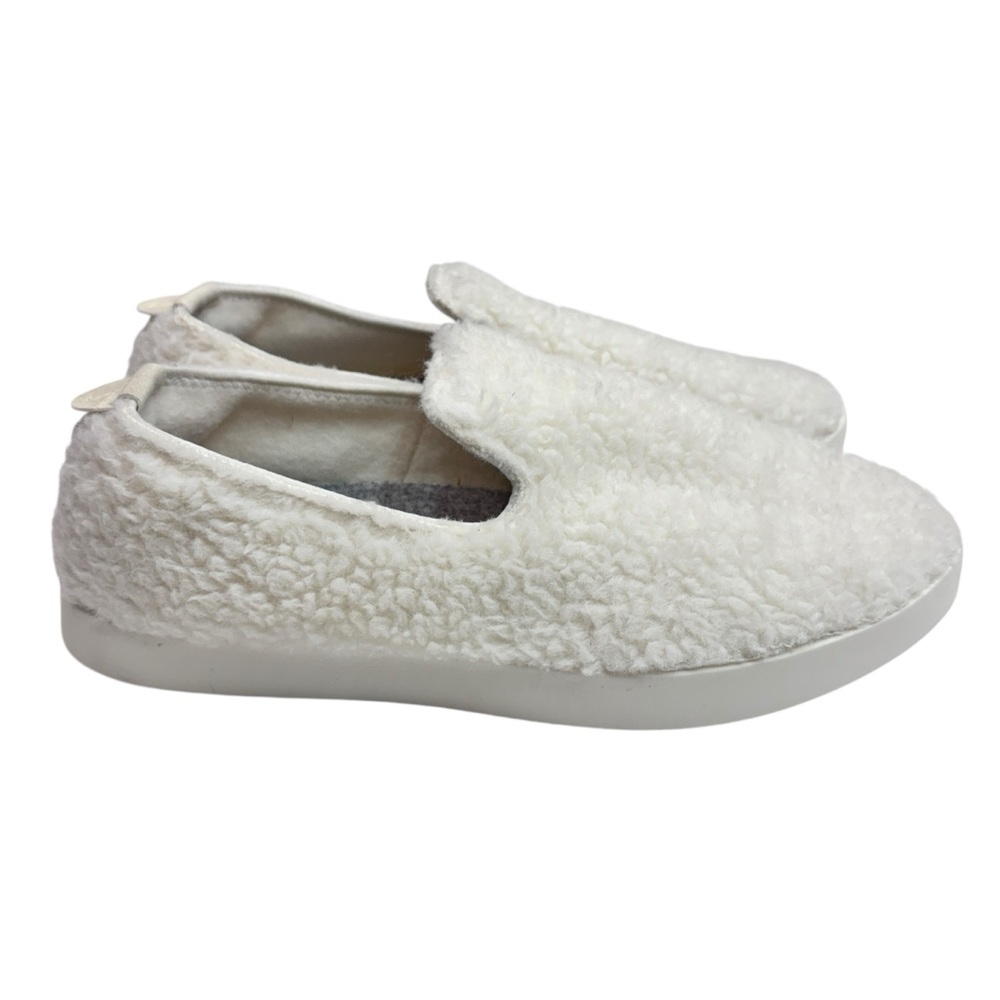 All Birds Wool Lounger Fluff Women's Natural White (Cream Sole) Shoes 9